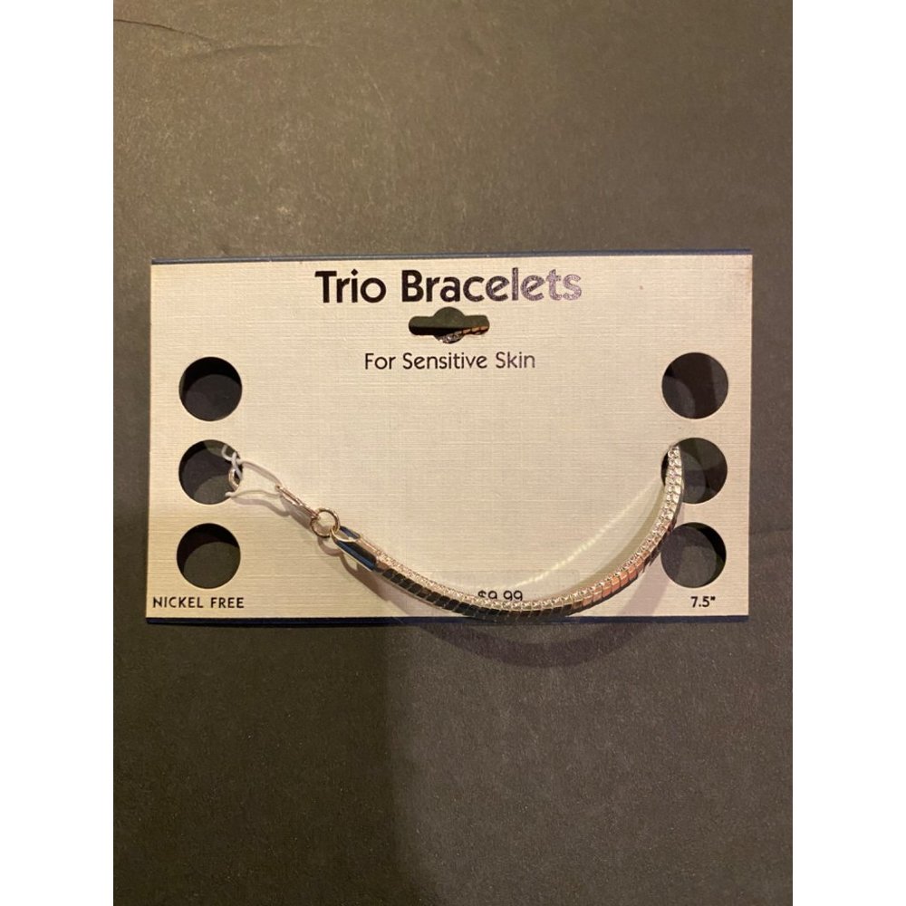 New Trio Bracelet 7.5”